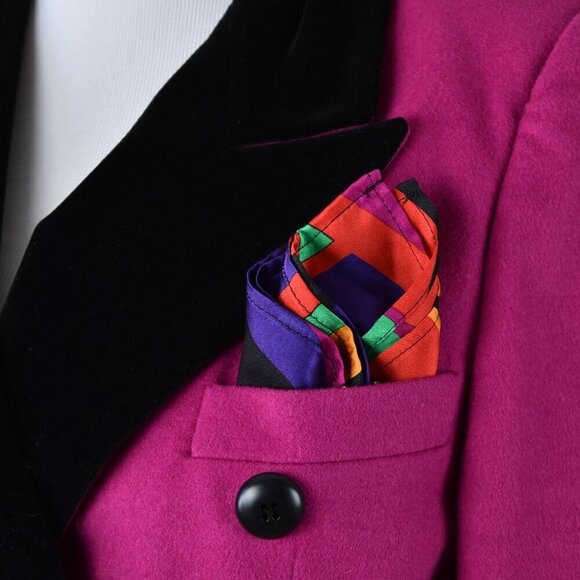 Vintage ESCADA by Margaretha Ley Crop Blazer Jacket - 42 - Picture 2 of 13